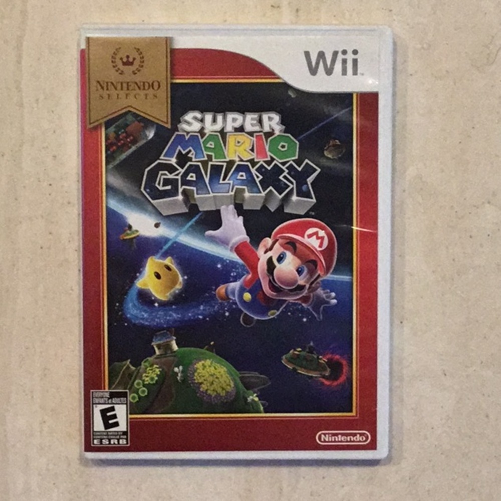 Super Mario Galaxy Wii Game Nintendo Selects Complete In Box - Picture 9 of 9